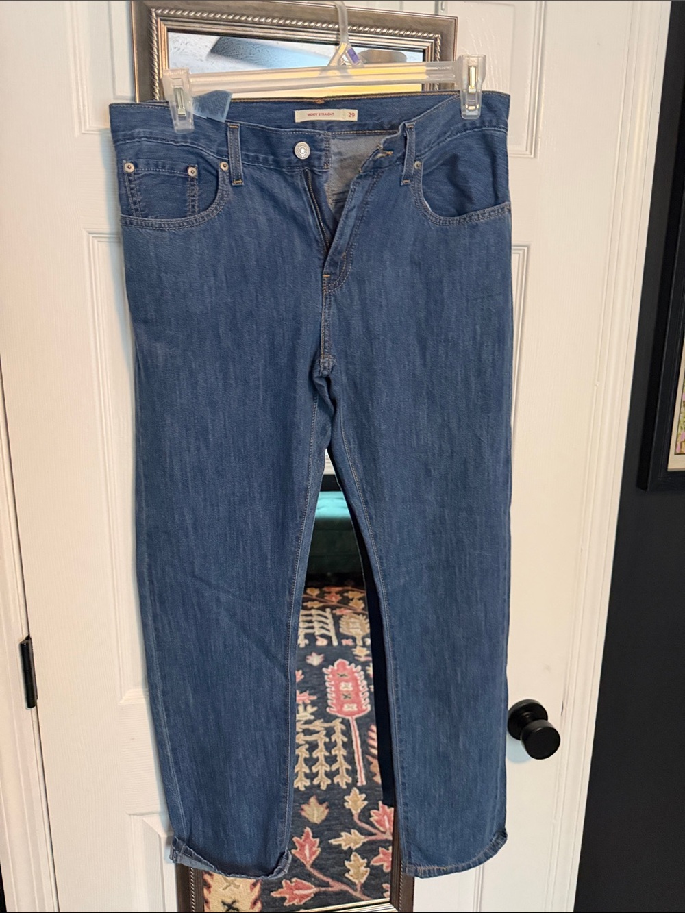 Levi’s Middy Straight Blue Jeans